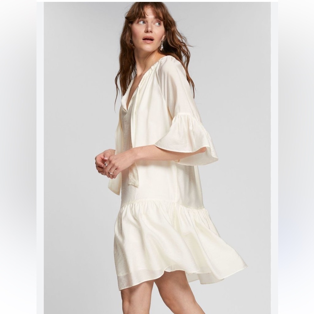 & Other Stories Ruffled Mini Dress
